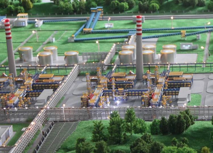 兴宁市石化区模型